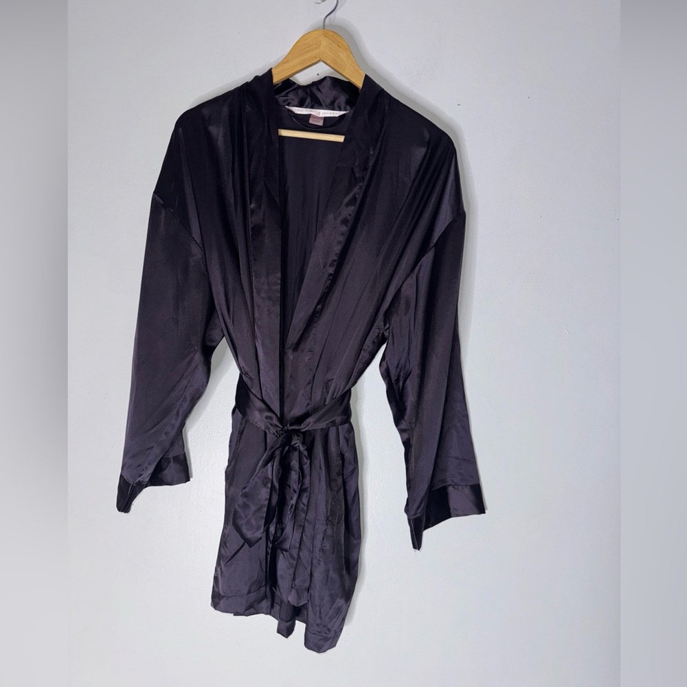 Vintage 1999 Victoria’s Secret Purple Satin Robe One Size
